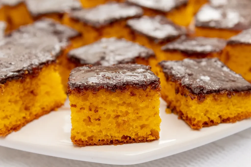 Bolo de cenoura saudável foto ilustrativa